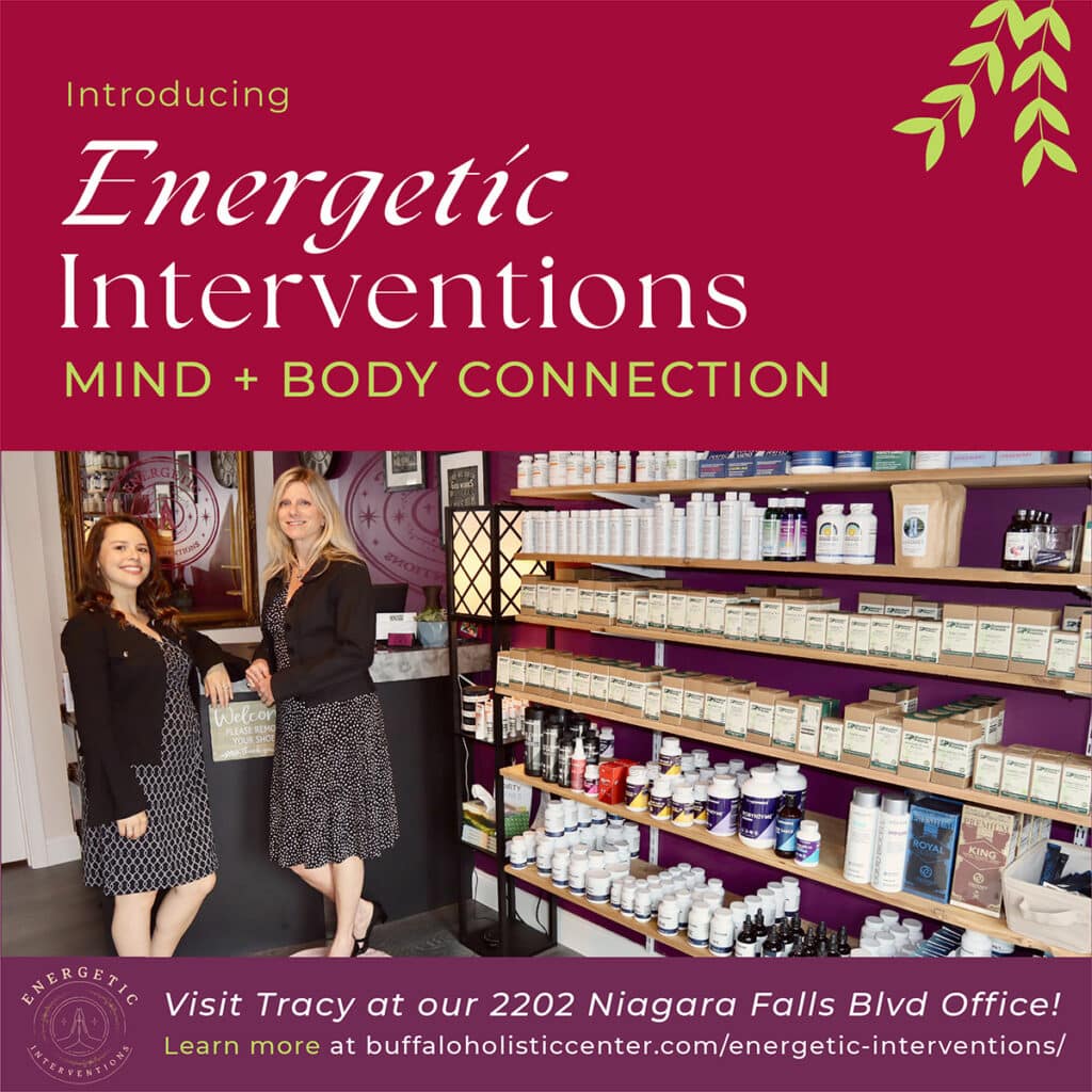 We're incredibly excited to introduce you to Tracy and Energetic Interventions. Mind Body Spirit Release Services. Nutrition Services. Alpha-Stim Services.